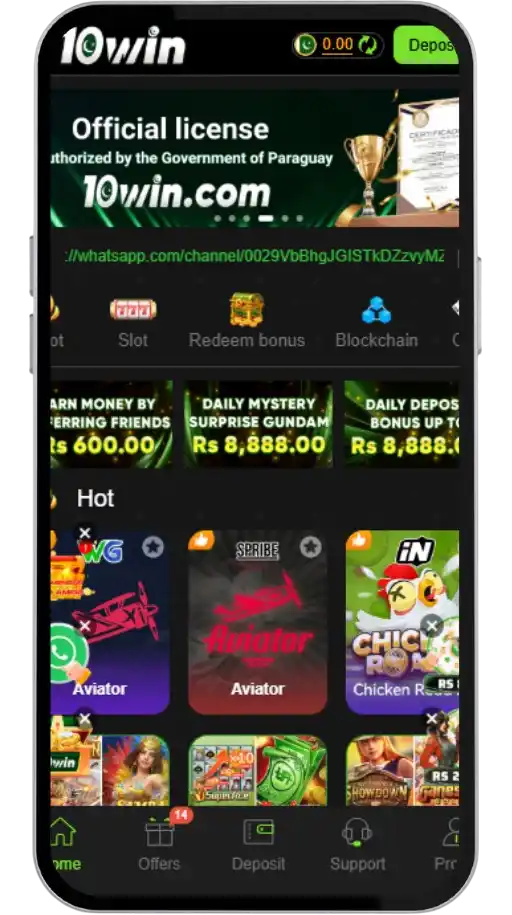 Download the latest version of 10Win Game APK. 2026