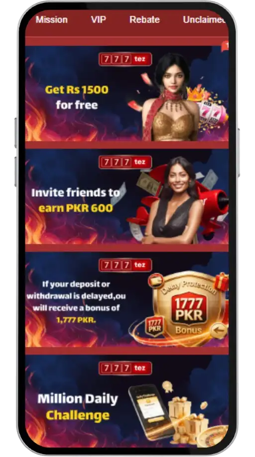 777Tez Game Rewards